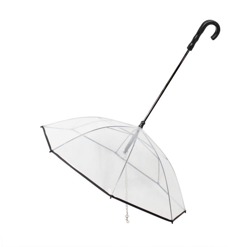 Clear Pet Umbrella for Dogs